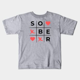 Sober XOXO Kids T-Shirt